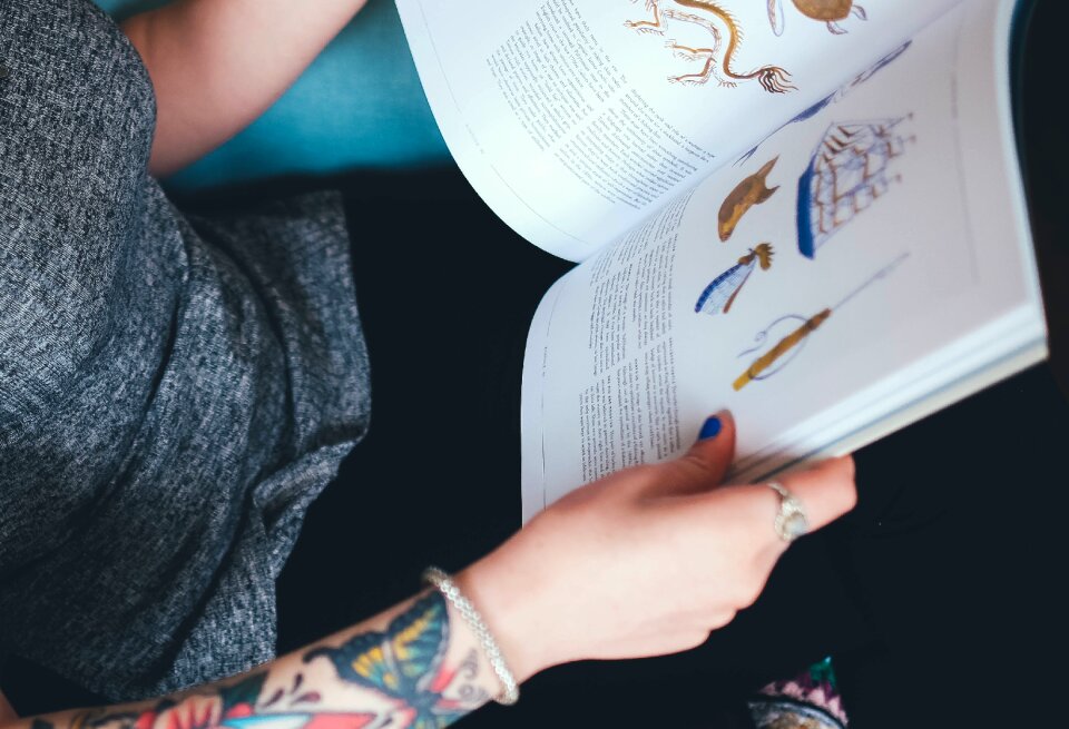 Open book study relax