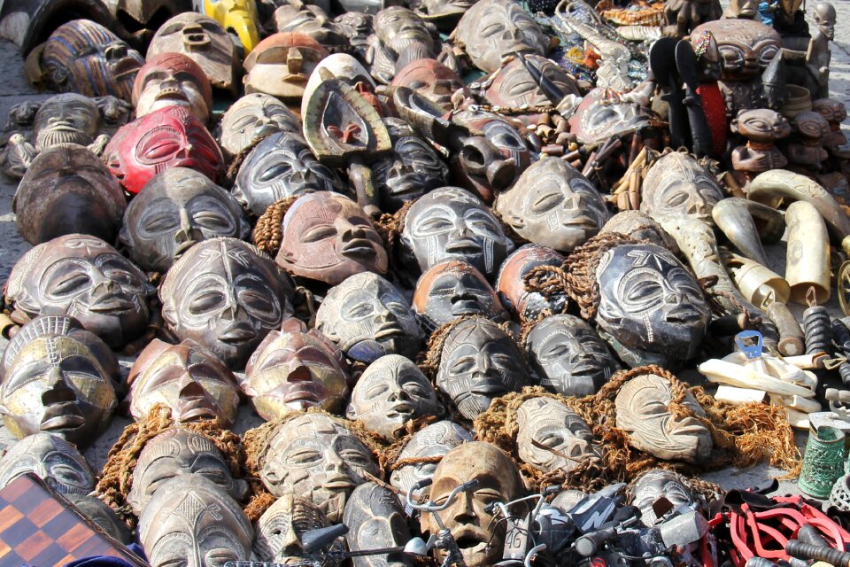 Market souvenir tribal