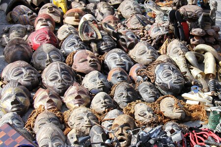 Market souvenir tribal