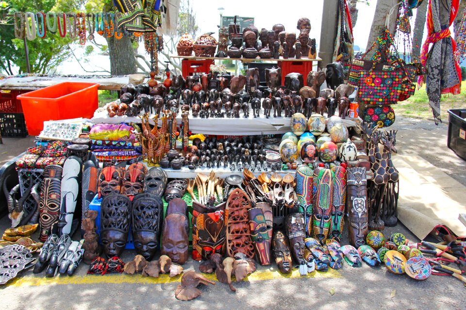 Market souvenir tribal