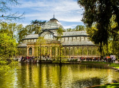 Park pond europe