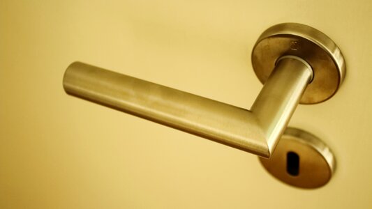 Input door handle old