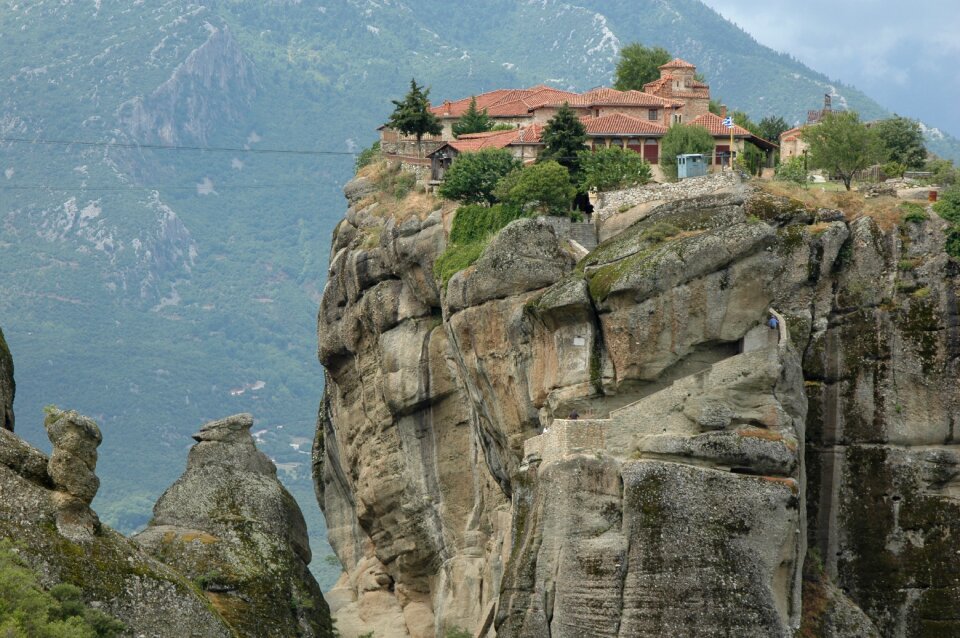 Travel monastery rock