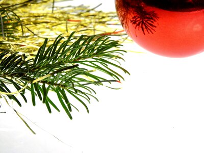 Advent christmas decoration christmas tree photo