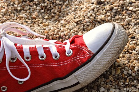 Footwear fashion shoelace photo