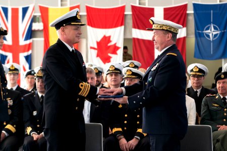 SNMG1 and SNMCMG1 CHANGE OF COMMAND IN COPENHAGEN