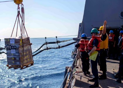 190210 Replenishment at Sea