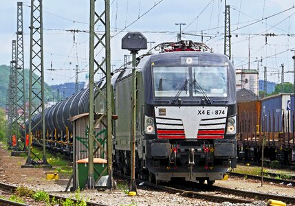 Electric locomotives double traction electric locomotive photo