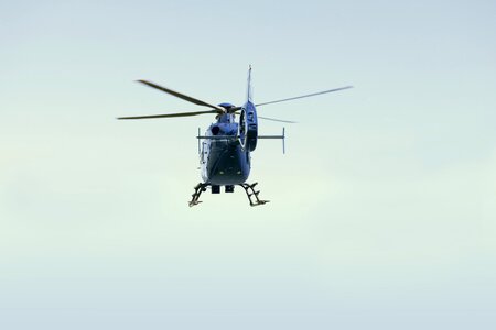 Helicopter rescue security flying photo
