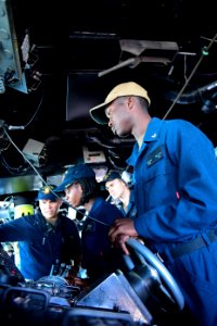 USS Ross Departs Rota, Spain