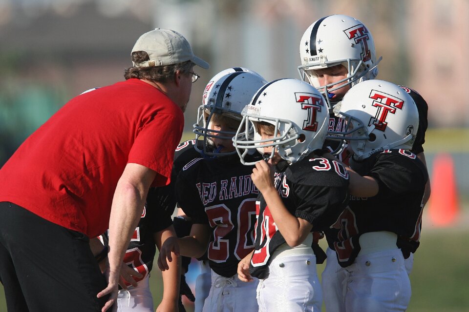 Youth league boys players