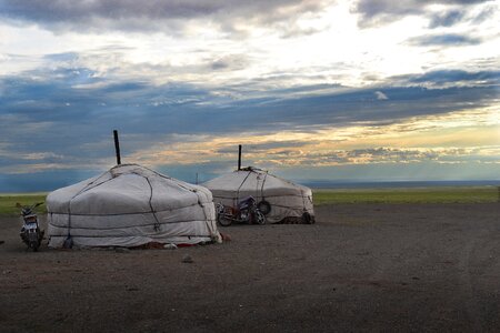 Steppe nomads altai photo