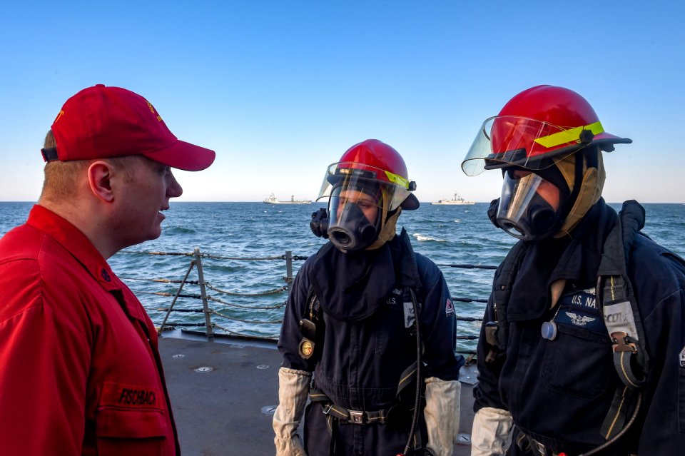 190429-N-JX484-311BALTIC SEA (Apr. 29, 2019) Chief Damage …