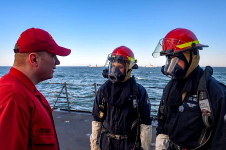 190429-N-JX484-311BALTIC SEA (Apr. 29, 2019) Chief Damage …