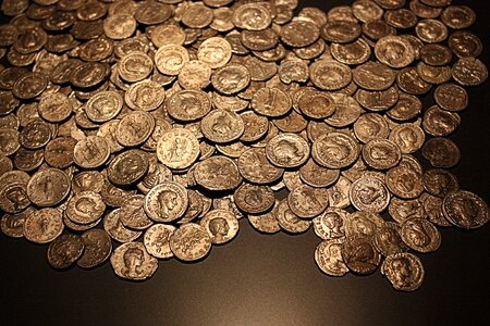 Gold coins antique sesterces