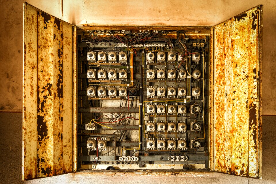 Lost places electricity current