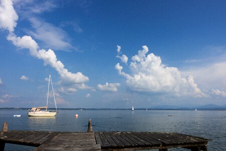 Sailing boat web anchorage