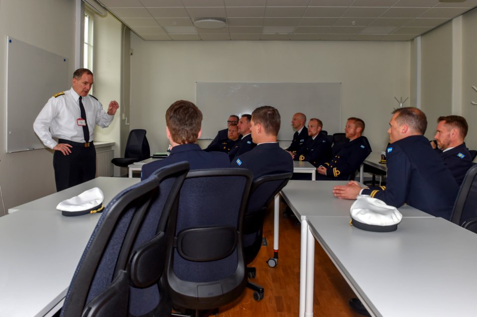 190524-N-JX484-058 STOCKHOLM, Sweden (May 24, 2019) Rear A…