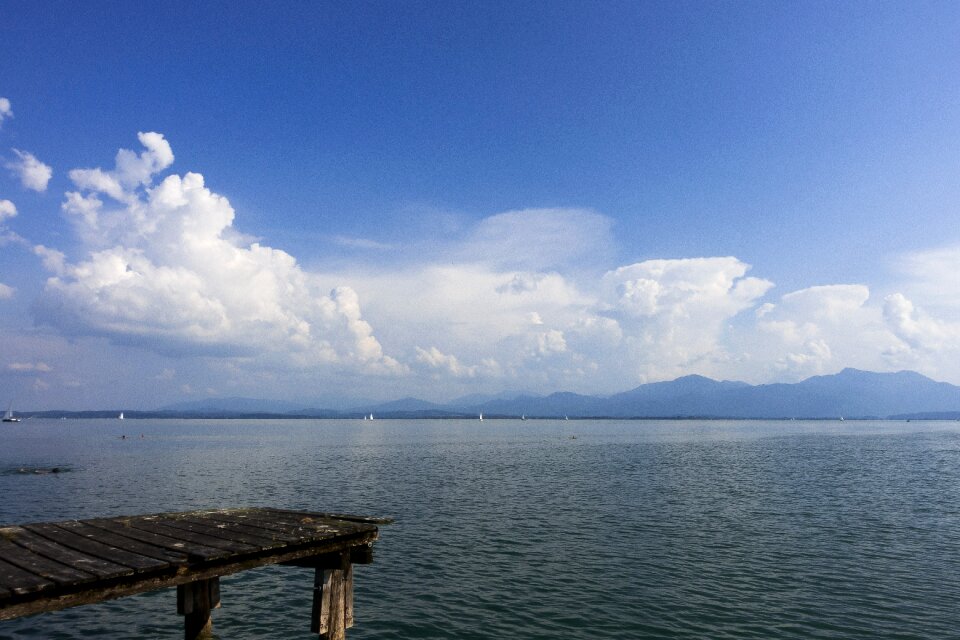 Sailing boat web water