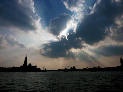 Clouds sun twilight