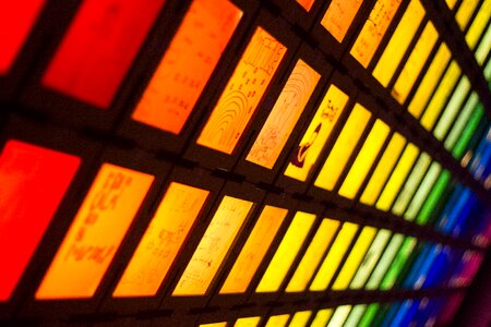 Spectrum night squares
