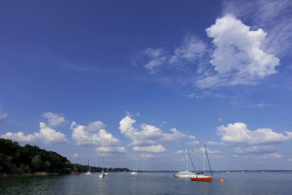 Sailing boat web water