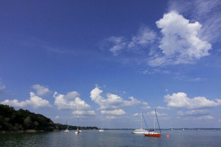 Sailing boat web water