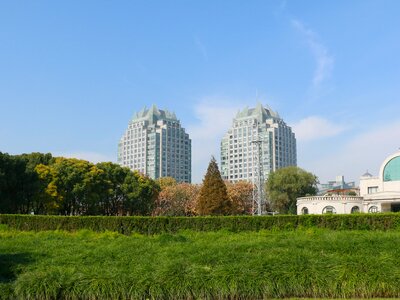 Building tall shanghai photo