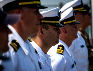 Sea Breeze 2019 - USS Carney (DDG 64) pulls into Odesa, Uk…