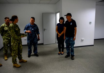 NMCB 133 Participates in Ribbon Cutting