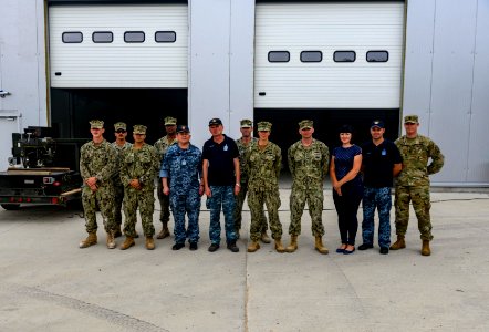 NMCB 133 Participates in Ribbon Cutting photo