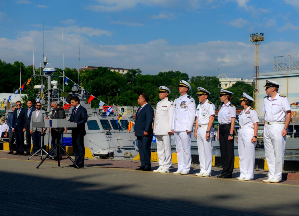 Ukrainian Navy Day Coincides with Sea Breeze 2019