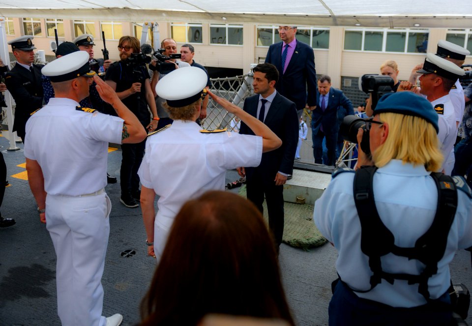 Ukrainian Navy Day Coincides with Sea Breeze 2019