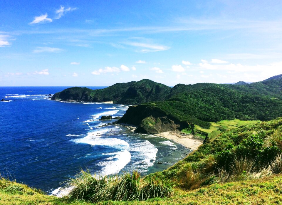 Coast nature beach