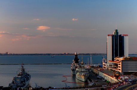 United Kingdom, Canada, Ukraine Ships at Sea Breeze 2019 photo