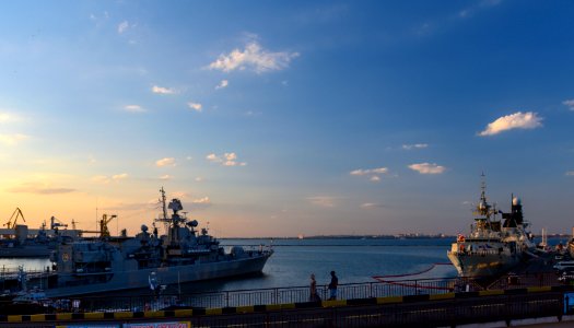 United Kingdom, Canada, Ukraine Ships at Sea Breeze 2019