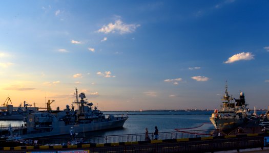 United Kingdom, Canada, Ukraine Ships at Sea Breeze 2019 photo