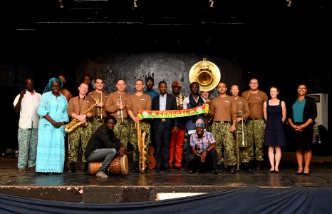 U.S. Naval Forces Europe Band Topside