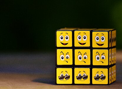 Funny feelings emoticon