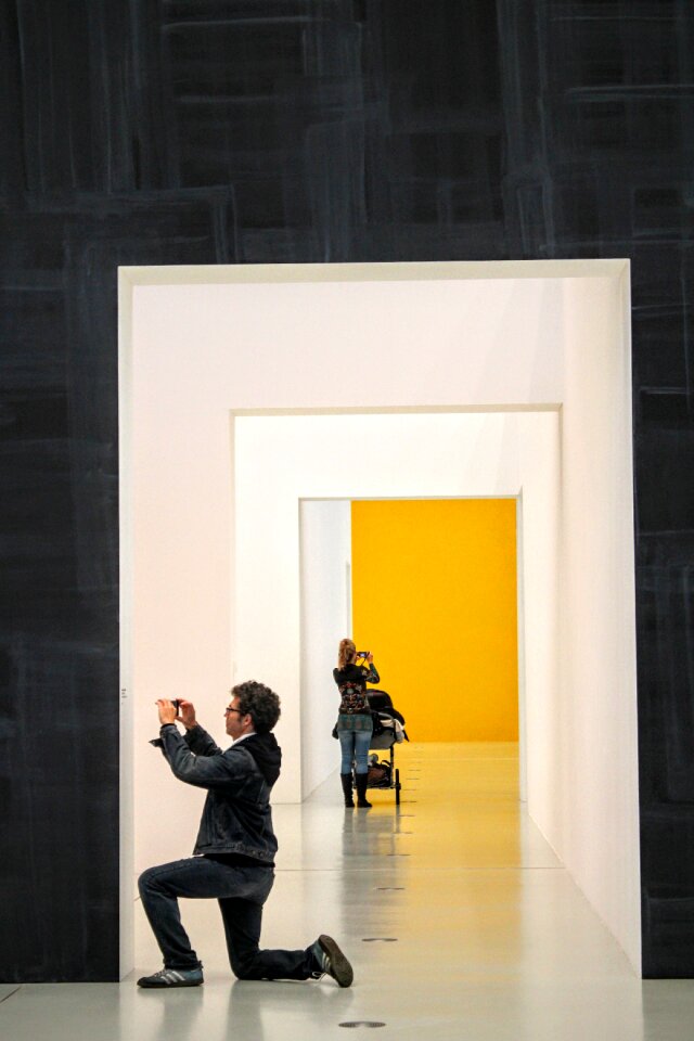 Interior art gallery museum