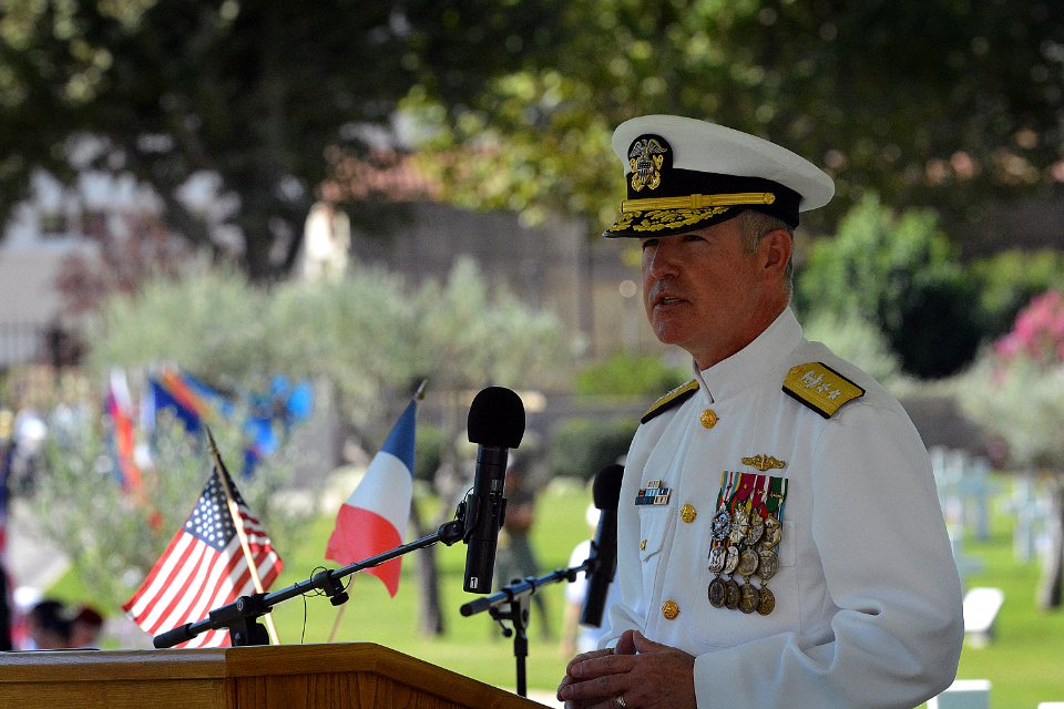 U.S. Naval Forces Europe-Africa Chief of Staff Commemorate…