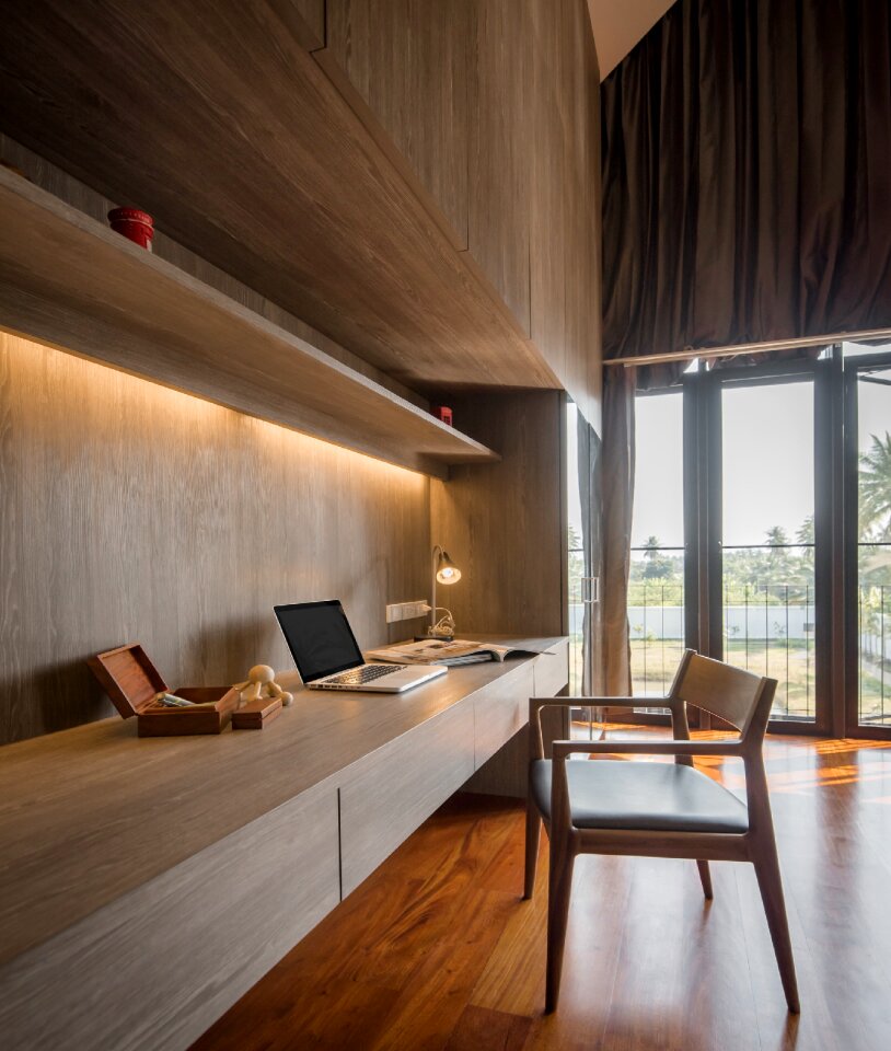 Indoor study villa photo