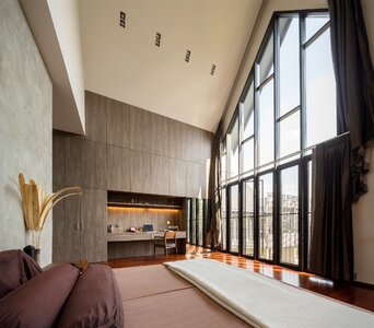 Indoor living room villa