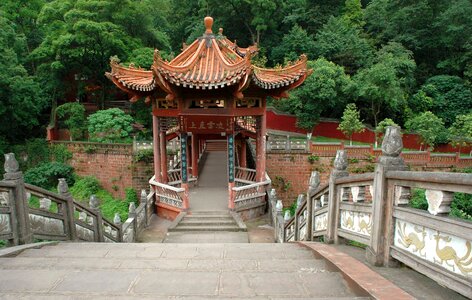 China architecture staircase