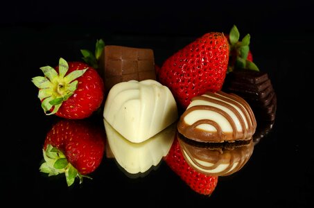 Sweet strawberry fruit