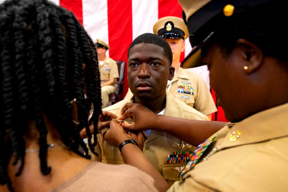 NSA Naples Chief Pinning Ceremony