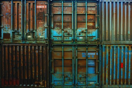 Rusty old forgotten
