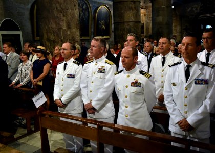 RADM Zirkle Honors Navy Grasse Day with Oldest Ally photo