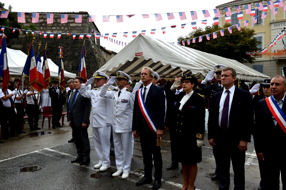 RADM Zirkle Honors Navy Grasse Day with Oldest Ally