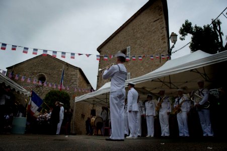 CNE-CNA Band performance at 57th French-American Navy Gras…